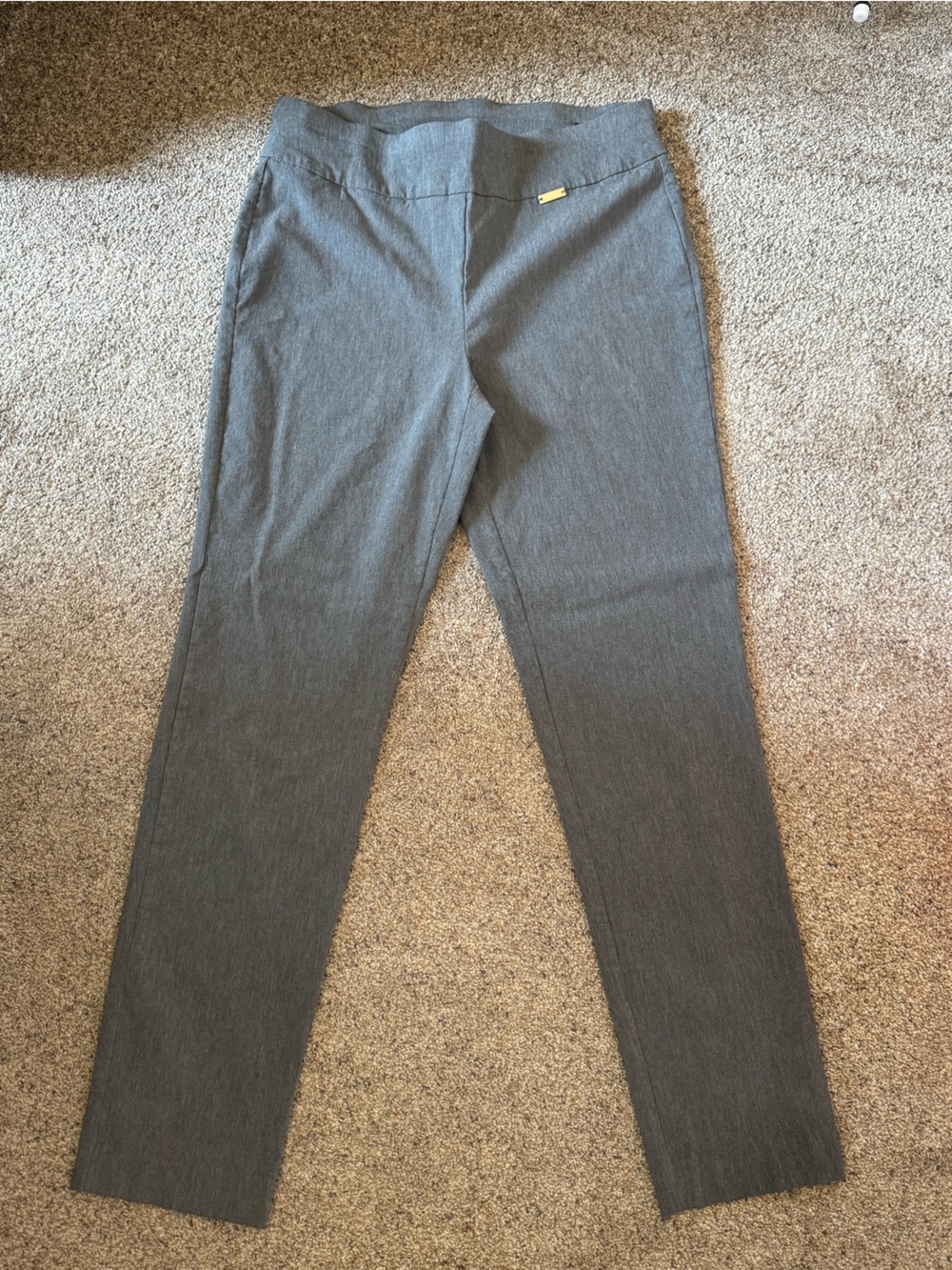 INC International Concepts Gray Straight Leg Pants